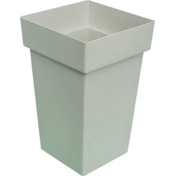 Květináč Gardino Gardino, Květináč MELROSE QUADRATE, rozměry 30 x 30 x 41 cm, béžový