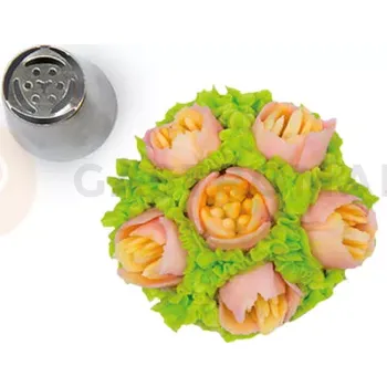 Výroba svíčky Cukrářská špička na zdobení 10 - ø 24 mm | SILIKOMART, Flower Tubes