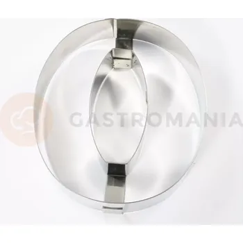 Výroba svíčky Forma ve tvaru číslice, číslo 0 - 300x40 mm - 40H4X10 | MARTELLATO, Numbers Cake