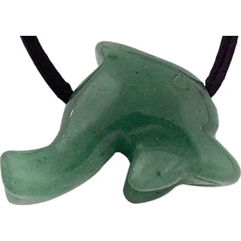 Přívěsek Milujeme Kameny Avanturín zelený - přívěsek delfín 52744