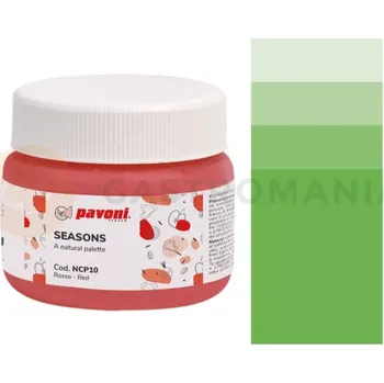 Výroba svíčky Přírodní barvivo, koncentrát v prášku - zelené, 80 g - NCP02 | PAVONI, Seasons