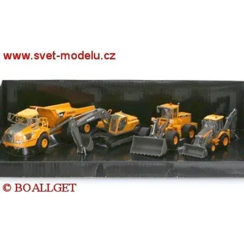 autíčko MOTORART Volvo Construction 4-pack 13144