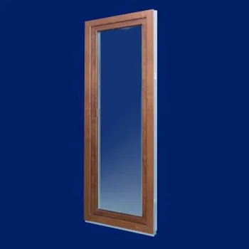 Vchodové dveře Balkonové dveře zlatý dub 65x215 cm | jednokřídlé levé francouzské okno 650x2150 mm | otevíravé - sklopné