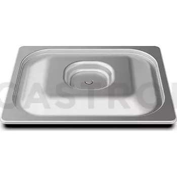 Nádoba na led Víko na nádobu k uskladnění za vakuovaných surovin z nerezové oceli se silikonovým těsněním GN 1/2 MULTI.Day Tray | UNOX, Vacuum.Lid