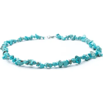 Náhrdelník Milujeme Kameny Náhrdelník sekaný tyrkenit tromlovaný NS859 6141