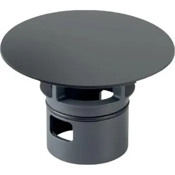 Sifon Geberit Příslušenství - Kryt ventilu pro připojení umyvadla Clou, matná černá 241.993.14.1