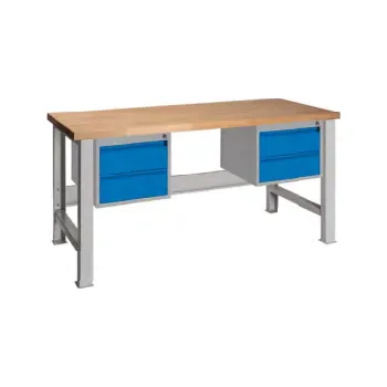 Dílenský stůl DÍLENSKÝ STŮL PROFI 1200 mm + 2 zásuvkové kontejnery IG150