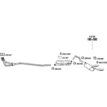 nosný (montážní) držák Bosal 251-557