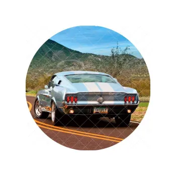 Jedlá dekorace na dort MUSTANG, VARIANTA Jedlý papír 1536