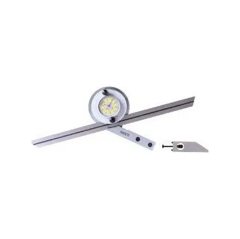 Kmitex Úhloměr 0-360/s číselníkovým úchylkoměrem