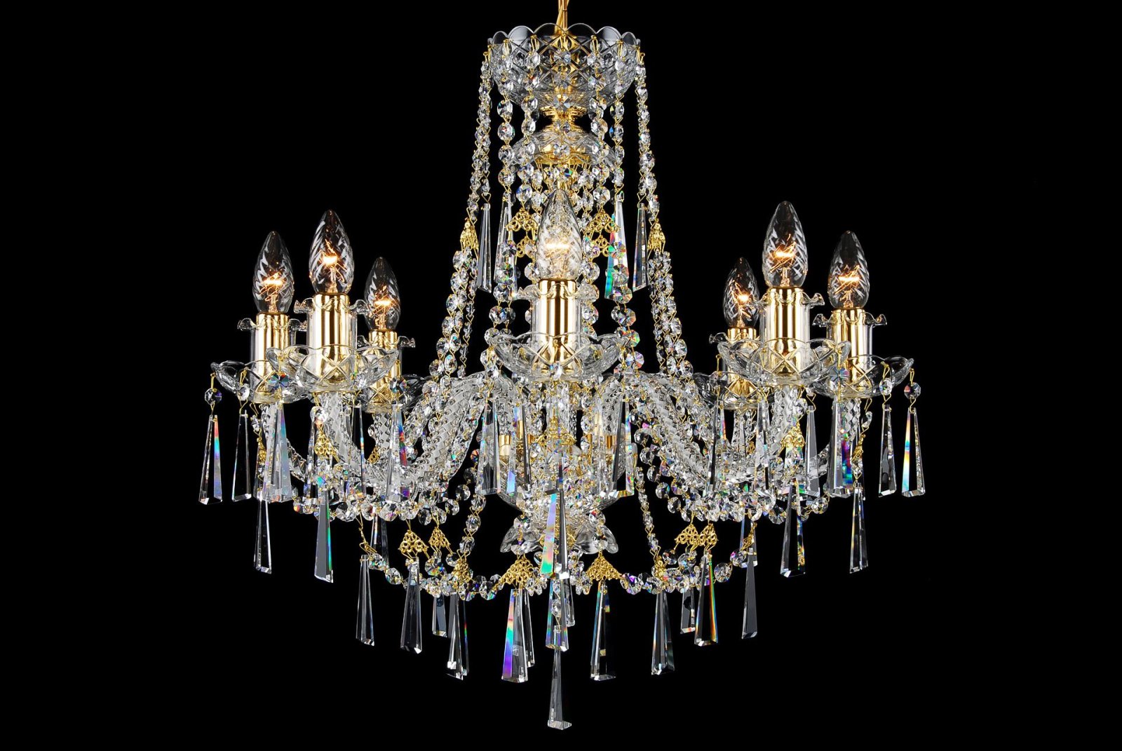 LUCKY GLASS Lustr CH-08 Crystal-KNG