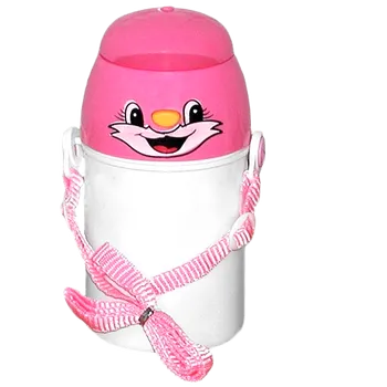 Dětská láhev růžová 400 ml