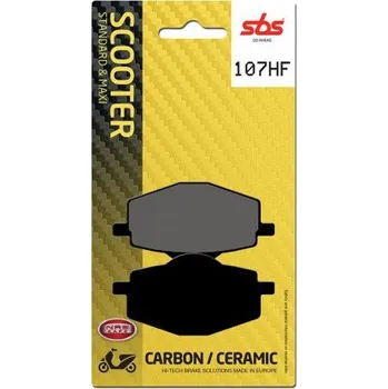 Brzda pro motocykl Přední brzdové destičky SBS Yamaha 105 Crypton 1998 - 2004 směs HF