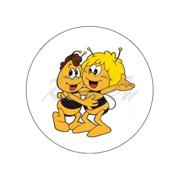 Jedlá dekorace na dort MÁJA S VILÍKEM, VARIANTA Jedlý papír 121