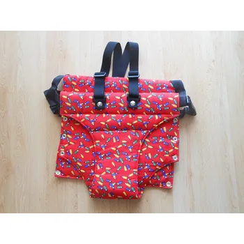 Dětsný nábytek Jitro vatelínové kalhotky s kšandami - Tužky červené