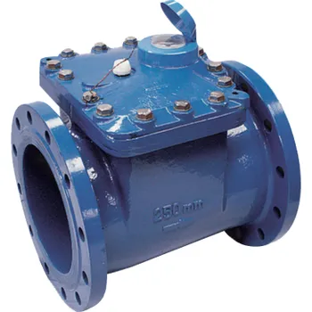 Bmeters Průmyslový vodoměr na vysoké průtoky WDE, DN250, délka 450mm, 50°C