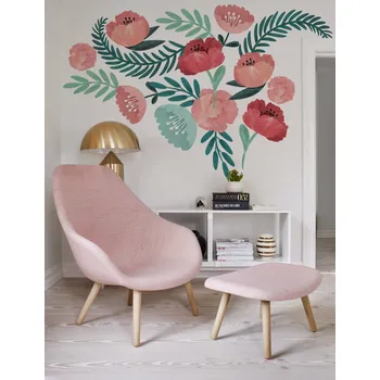 Fototapeta Coloray Samolepky na zeď Poppies vinobraní BubblesFree BubblesFree Volba 1- 16 samolepky coloraydecor-wd-ss-270786578