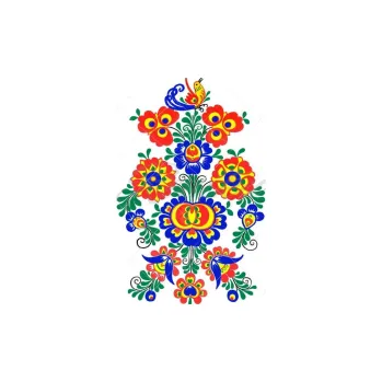 Jedlá dekorace na dort KVĚTINA moravská A4, VARIANTA Jedlý papír 593