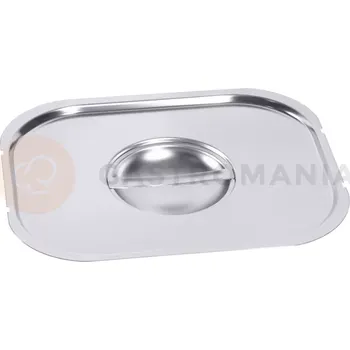 Nerezový dřez Nerezové víko GN1/2 s výsekem na úchyty | CONTACTO, 6729/012