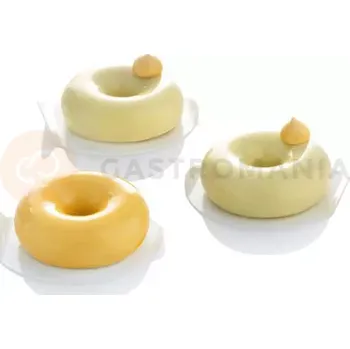 Kuchyňská sůl Silikonová forma ve tvaru donutu - 24 ks - 30SIL01N | MARTELLATO, Individual Cake