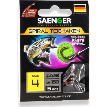 Rybářský háček Saenger Návazec pro lov s těstem háček 8