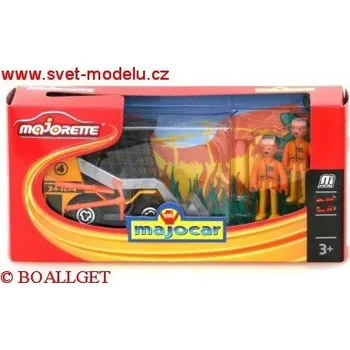 Figurka MAJORETTE KOLOVÝ MININAKLADAČ + 2 FIGURKY 205088008