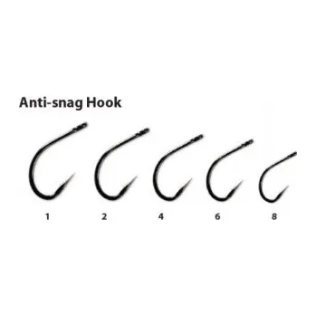 Rybářský háček CARP LINQ - Háčky ANTI-SNAG vel. 6 10ks