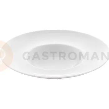 Talíř Hluboký talíř z porcelánu se širokým okrajem, Ø 27 cm, bílý | FINE DINE, Bianco