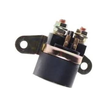 Relé spínač spínací relé startéru s kovovým držákem - kulaté konektory bez kabelu- Suzuki