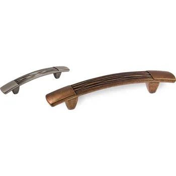 Nábytkové kování úchytka SIRO 2162-150 ZN58 staromosaz červenohnědá brinýr