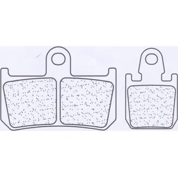 Brzda pro motocykl Přední brzdové destičky CL-Brakes YAMAHA V-Max 1700 2009-2012 směs XBK5 (4ks v sadě)