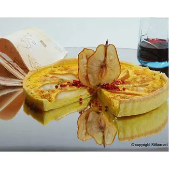 Kuchyňská sůl Forma na moučníky a dorty SFT428 FLAN PAN, tartaletka 28x3 cm | SILIKOMART, Uniflex