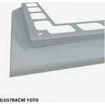 Den Braven - Balkónový profil rohový, 2 m, RAL 9010, bílý Z4086