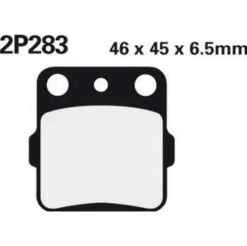 Brzda pro motocykl Zadní brzdové destičky Nissin Suzuki RM 125 J 1988 směs ST