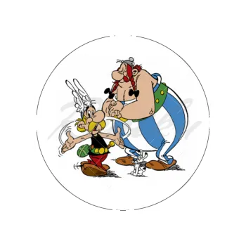 Jedlá dekorace na dort ASTERIX A OBELIX, VARIANTA Jedlý papír 521