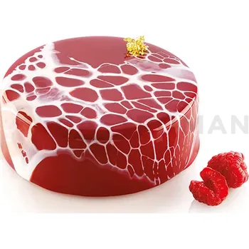 Výroba svíčky Sada forem na dezerty a mučníky - 300x100x70 mm, 450 ml - Kalipso 450 | SILIKOMART, Round