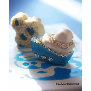 Kuchyňská sůl Forma na dezerty a moučníky HSF07 HAPPY SUMMER - loďky a kotvy | SILIKOMART, BabyFlex