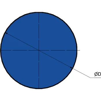 Stavební profil Hliníková tyč kruhová
