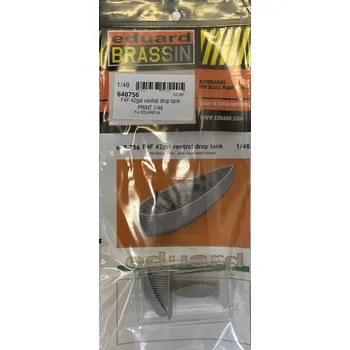 Plastikový model BRASSIN 1/48 F4F 42gal ventr.drop tank PRINT (EDU)