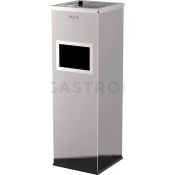 Nádoba na led Popelnicový odpadkový koš 22 l, 69x22 cm, nerezová ocel/leštěná | ALDA, Mirage