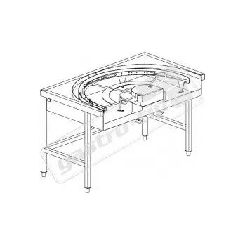 Jídelní stůl Stůl rohový 180° mechanizovaný