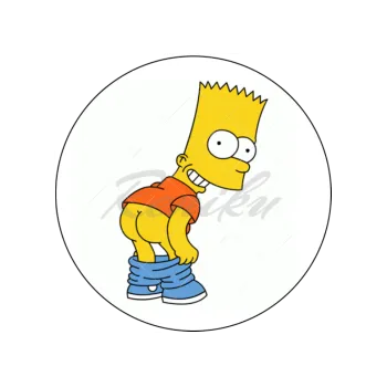 Jedlá dekorace na dort BÁRT nahý, VARIANTA Jedlý papír 151