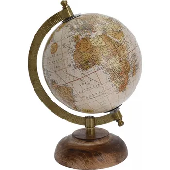 KOOPMAN KOOPMAN, Otočný retro globus průměr 13 cm, typ č.3