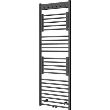 Radiátor ISAN Flexi s háčky DFLH17350600SM50 Radiátor kombinovaný, 60x173,5cm, tmavě šedá