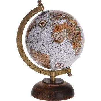 KOOPMAN KOOPMAN, Otočný retro globus průměr 13 cm, typ č.2