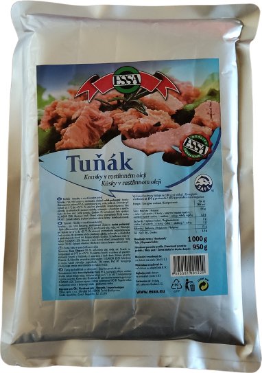 Tuňák kousky 1 kg