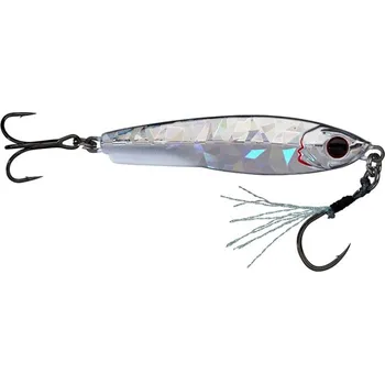 Rybářský háček Pilker Gunki Space Jig 6,5cm 18gr White Holo