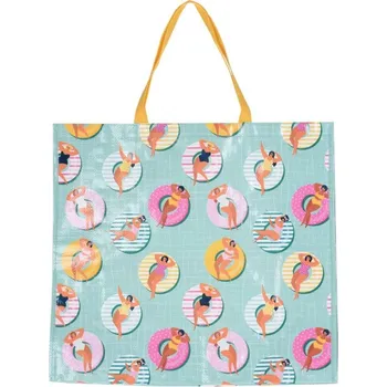 Svačinový box KOOPMAN Koopman, Nákupní taška 49 x 45 x 18,5 cm, voda a kruh