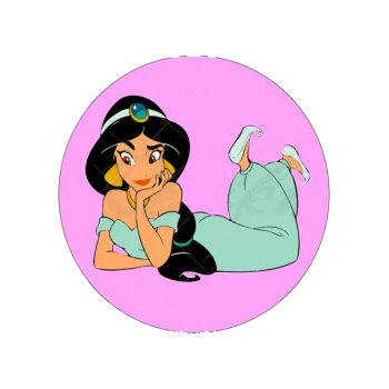 Jedlá dekorace na dort JASMÍNA růžová, VARIANTA Jedlý papír 367