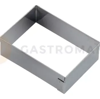 Výroba svíčky Sada nerezových vykrajovátek na sušenky ve tvaru obdelníku - 7 ks - CUT22L7 | MARTELLATO, Kit Cutters